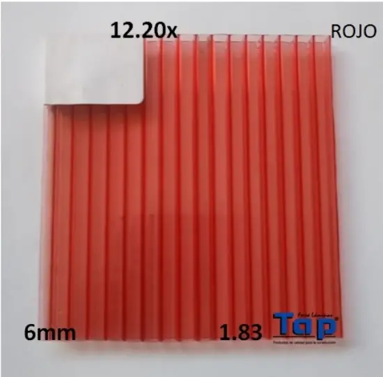 Imagen de POLI CEL 06 1.83X12.20 ROJA MULTIWALL