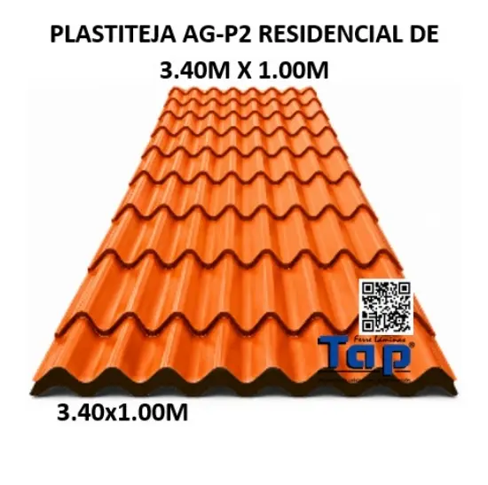 Imagen de PLASTITEJA AG-P2 RESIDENCIAL DE  3.40M X 1.00M