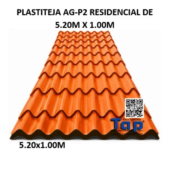 Imagen de PLASTITEJA AG-P2 RESIDENCIAL DE  5.20M X 1.00M