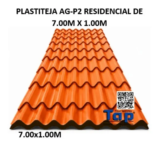 Imagen de PLASTITEJA AG-P2 RESIDENCIAL DE  7.00M X 1.00M
