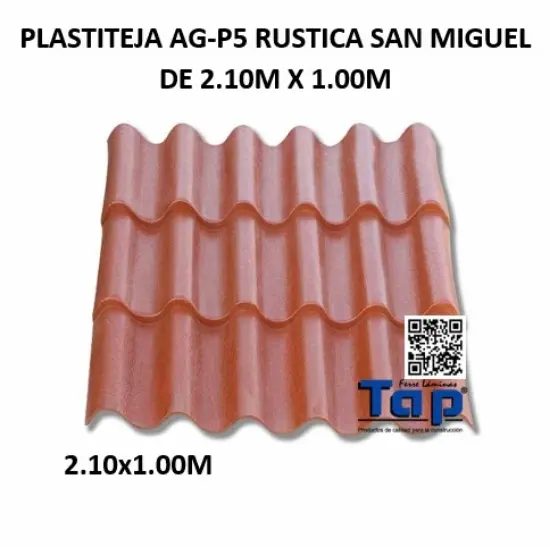 Imagen de PLASTITEJA AG-P5 RUSTICA SAN MIGUEL DE  2.10M X 1.00M